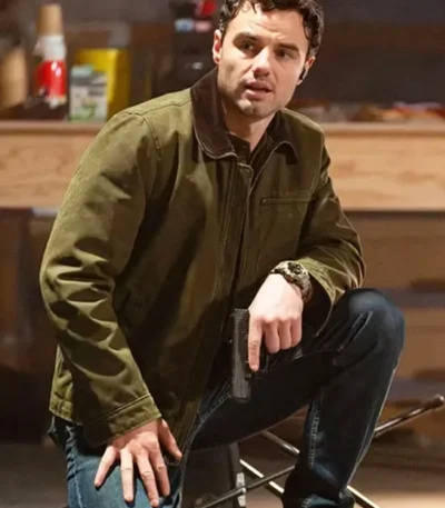 The Hunting Party S02 Shane Florence Green Jacket