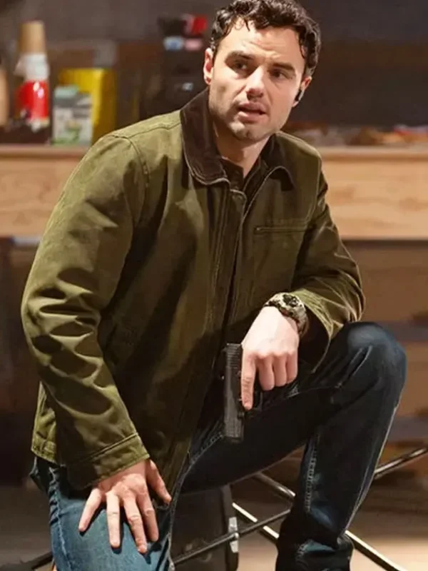 The Hunting Party S02 Shane Florence Green Jacket