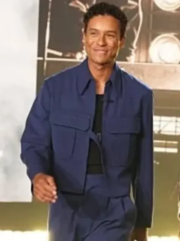 The Jennifer Hudson Show Jaafar Jackson Blue Jacket