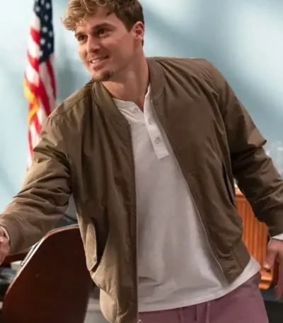 The Rainmaker Enrique Hernandez Brown Bomber Jacket
