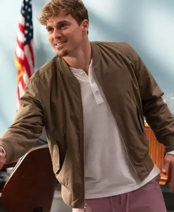 The Rainmaker Enrique Hernandez Brown Bomber Jacket