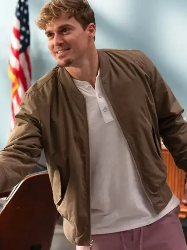 The Rainmaker Enrique Hernandez Brown Bomber Jacket