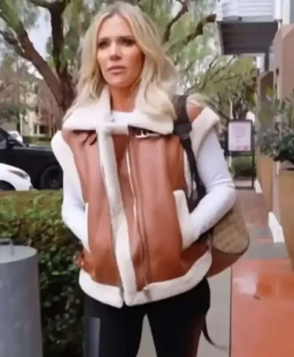 The Real Housewives of Orange County Jennifer Pedranti Shearling Vest