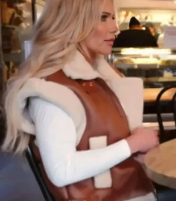 The Real Housewives of Orange County Jennifer Pedranti Shearling Vest