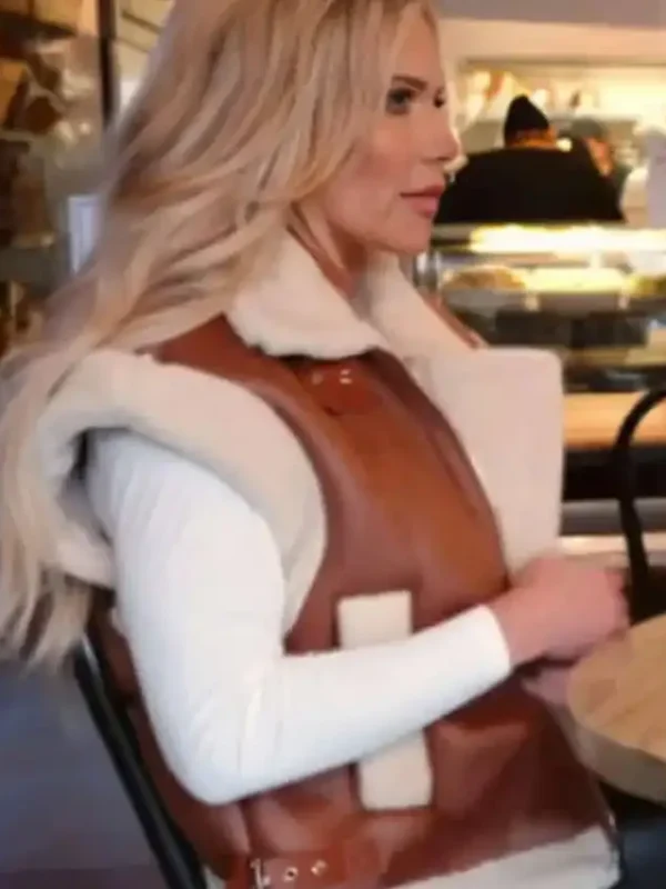 The Real Housewives of Orange County Jennifer Pedranti Shearling Vest