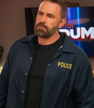 The Rip 2026 Ben Affleck Police Jacket