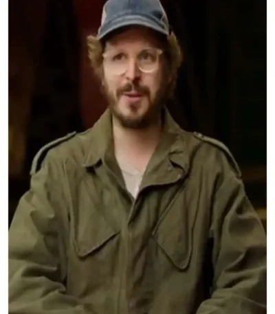 The Running Man Michael Cera Green Jacket