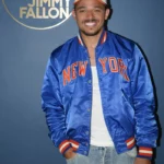 The Tonight Show 2026 Anthony Ramos Blue Satin Jacket