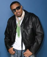 The Tonight Show 2026 Nas Leather Jacket