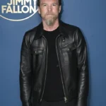 The Tonight Show 2026 Sam Worthington Leather Jacket