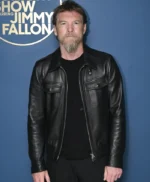 The Tonight Show 2026 Sam Worthington Leather Jacket