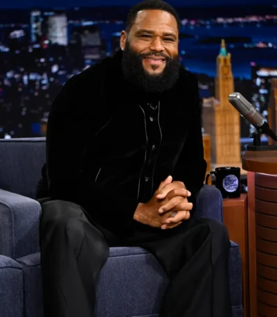 The Tonight Show Anthony Anderson Black Jacket