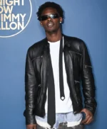 The Tonight Show Jazz Chisholm Jr. Leather Jacket