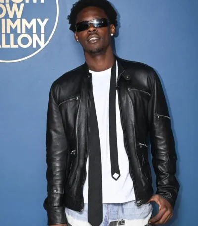 The Tonight Show Jazz Chisholm Jr. Leather Jacket