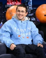 Timothée Chalamet Light Blue Marty Supreme Jacket