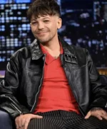 The Tonight Show Louis Tomlinson Leather Jacket