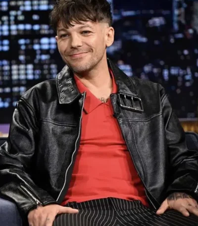 The Tonight Show Louis Tomlinson Leather Jacket