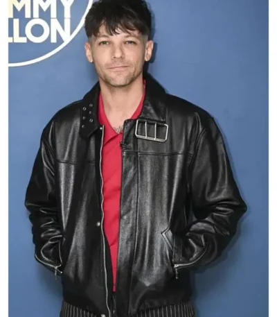 The Tonight Show Louis Tomlinson Leather Jacket