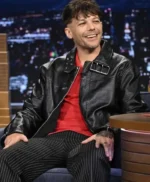 The Tonight Show Louis Tomlinson Leather Jacket