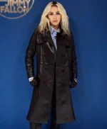 The Tonight Show Miley Cyrus Black Coat