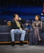 The Tonight Show Robert Pattinson Black Blazer