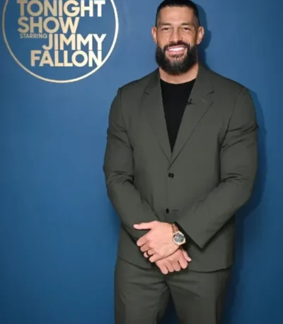 The Tonight Show Roman Reigns Suit
