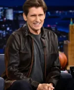 The Tonight Show S13 Denis Leary Brown Jacket