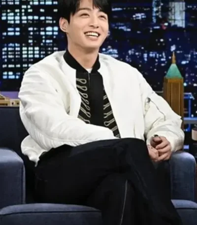 The Tonight Show Starring Jimmy Fallon Jungkook Bomber Jacket