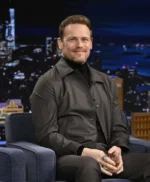 The Tonight Show Sam Heughan Grey Jacket