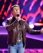 Dylan Carter The Voice S24 Leather Jacket