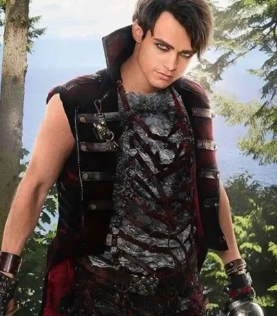 Thomas Doherty Descendants 3 Velvet Vest