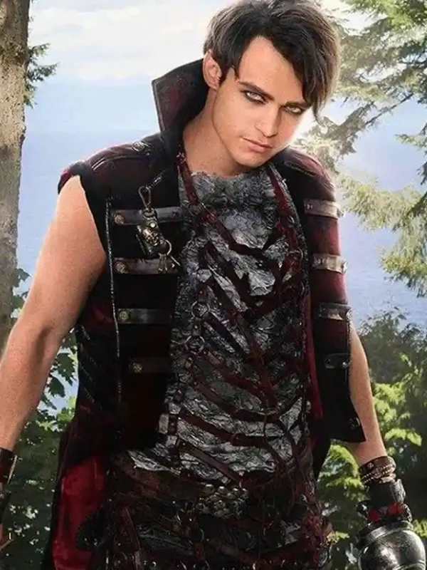 Thomas Doherty Descendants 3 Velvet Vest