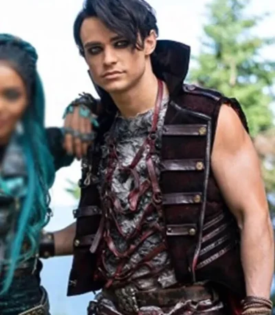 Thomas Doherty Descendants 3 Velvet Vest