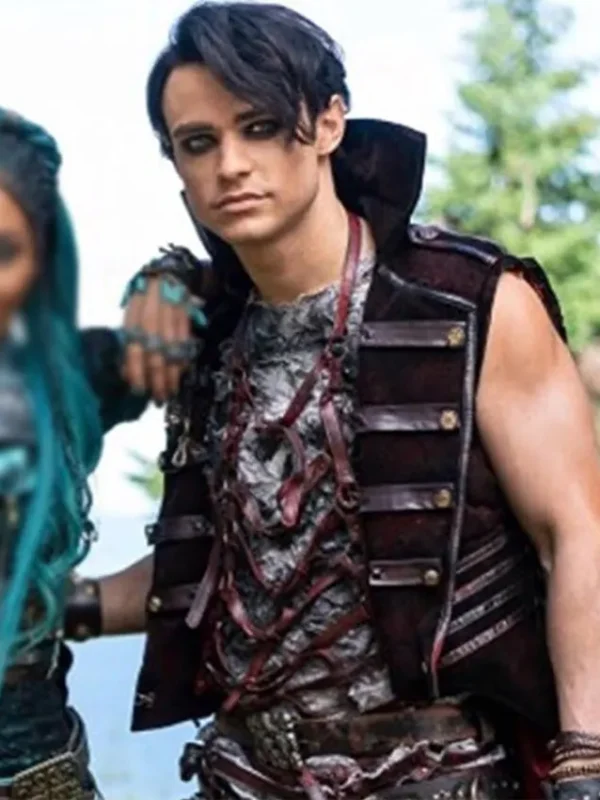 Thomas Doherty Descendants 3 Velvet Vest