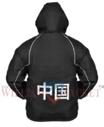 Timothee Chalamet Chinese Marty Supreme Black Jacket