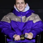 Timothee Chalamet Marty Supreme BAFTA Screening Jacket