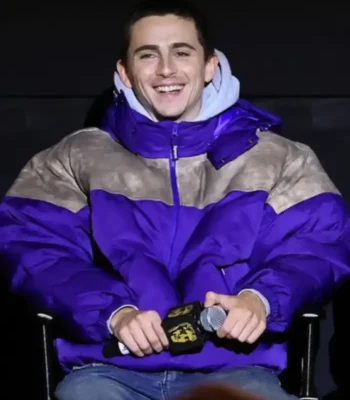 Timothee Chalamet Marty Supreme BAFTA Screening Jacket