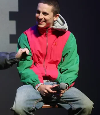 Timothée Chalamet Marty Supreme Christmas Jacket