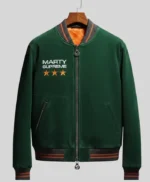 Marty Supreme Green Bomber Jacket