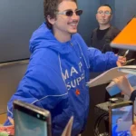 Timothée Chalamet Marty Supreme Japan Jacket