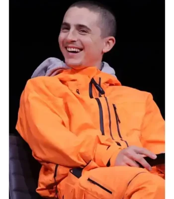 Marty Supreme Timothée Chalamet Orange Tracksuit