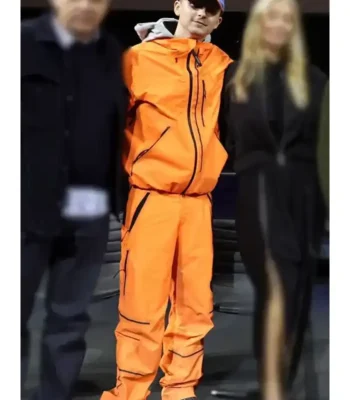 Marty Supreme Timothée Chalamet Orange Tracksuit