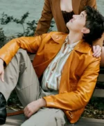 Tom Blyth People We Meet on Vacation Leather Jacket