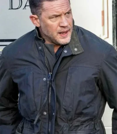 Tom Hardy MobLand Black Jacket