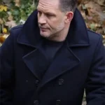 Tom Hardy MobLand Black Wool Coat