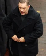 Tom Hardy MobLand Black Wool Coat