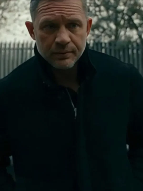 Tom Hardy MobLand Black Wool Jacket