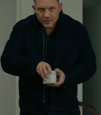 Tom Hardy MobLand Black Wool Jacket