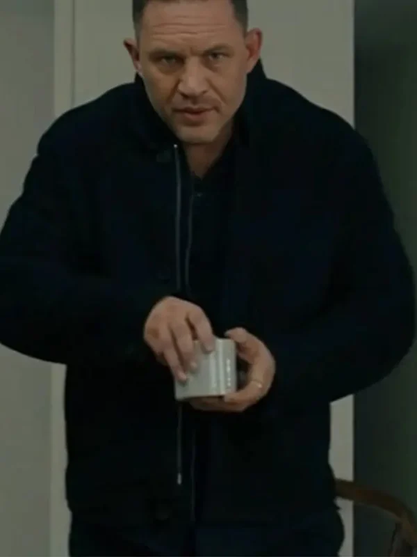Tom Hardy MobLand Black Wool Jacket