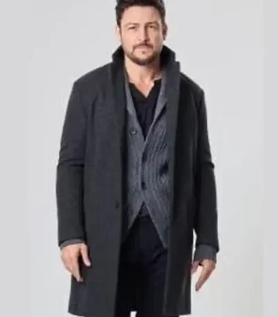 Tyler Hynes Christmas Above the Clouds Wool Coat
